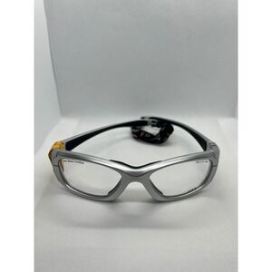 REC Specs Maxx Safety Glasses Silver Frame Certified Protective Eyewear